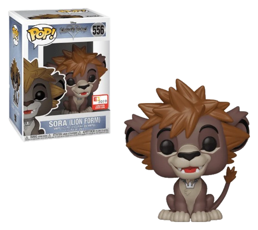 FUNKO POP! - Kingdom Hearts - Sora (Lion Form) #556 E3 2019 Limited Edition