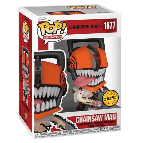 FUNKO POP! - Chainsaw Man Chainsaw Man #1677 CHASE