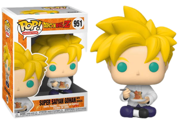 FUNKO POP! - Dragonball Z - Super Saiyan Gohan with Noodles #951