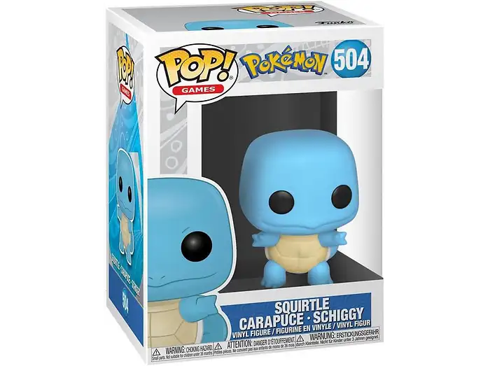 FUNKO POP! - Pokemon - Squirtle/Schiggy #504