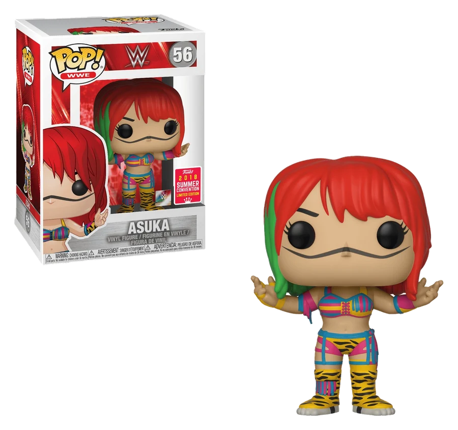 FUNKO POP! - WWE - Asuka #56 2018 Summer Convention Limited Edition