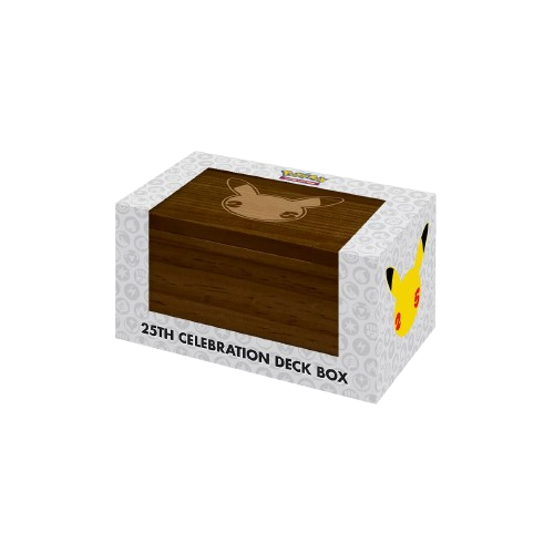 Pokemon 25th Celebration Holz Deck Box