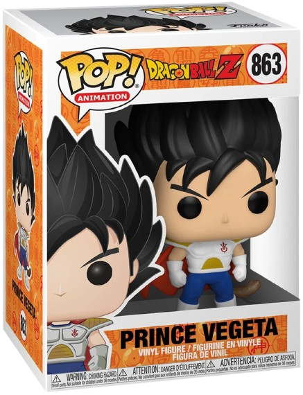 FUNKO POP! - Dragon Ball Z - Prince Vegeta #863