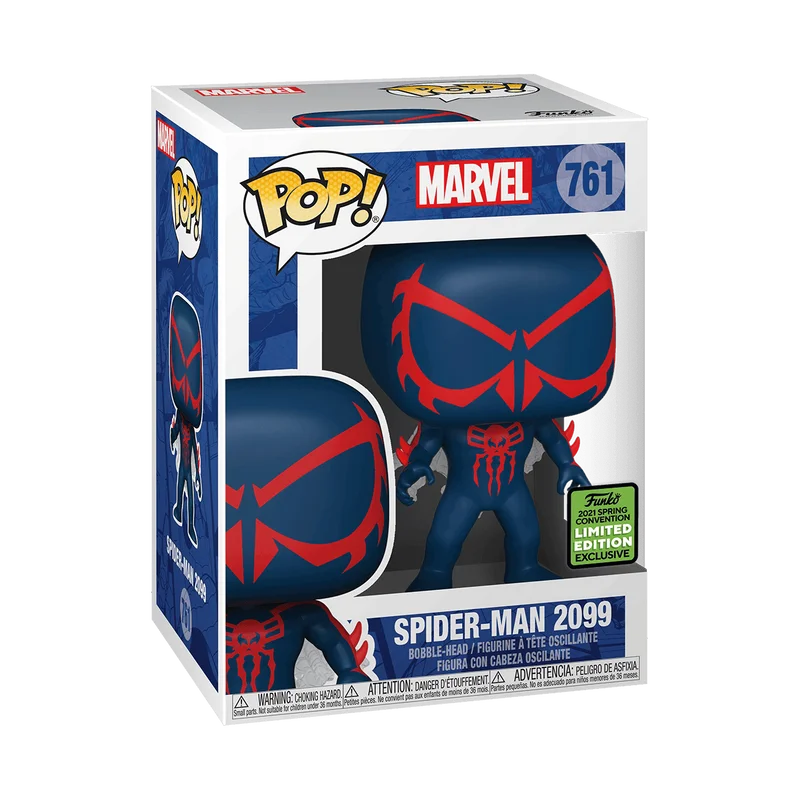 FUNKO POP! - MARVEL- Spider-Man 2099 #761 Spring Convention Limited Edition